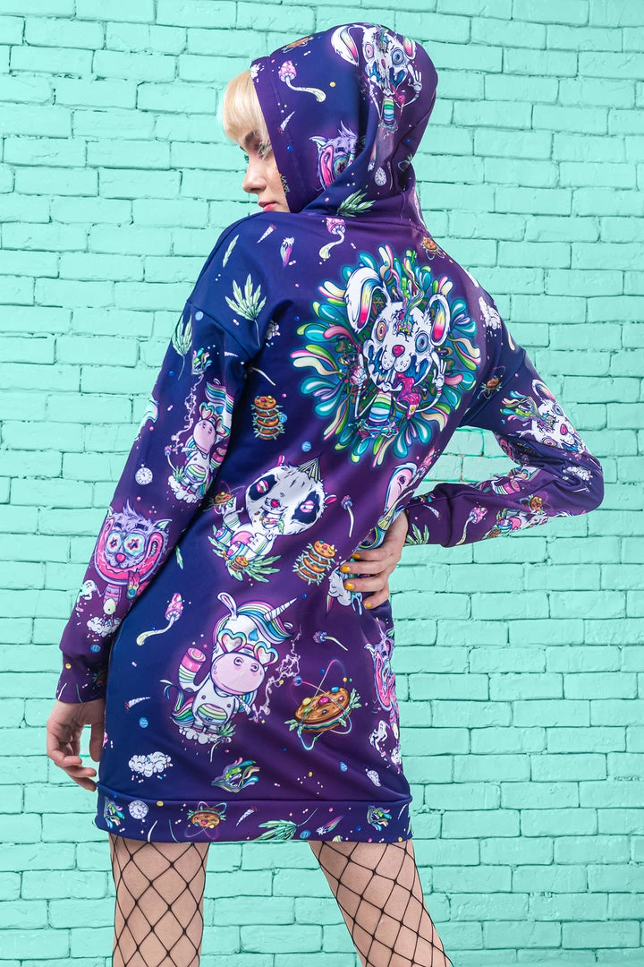 BADINKA Psychotropic Jungle Hoodie Hoodies 5 BADINKA Psychotropic Jungle Hoodie Hoodies