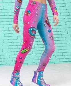 BADINKA Cosmic Munchiez Warm Leggings
