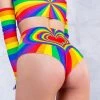 BADINKA NEW Prism Feel Rave HW Shorts