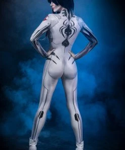 BADINKA Full Bodysuits White Widow Costume
