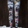BADINKA Friendly Kitties Warm Leggings