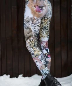 BADINKA Friendly Kitties Warm Leggings
