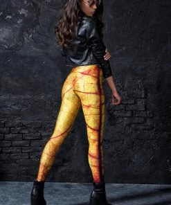 BAD INKA Leafy Leggings