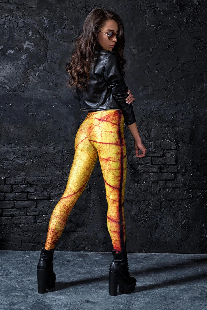 BAD INKA Leafy Leggings 4 BAD INKA Leafy Leggings