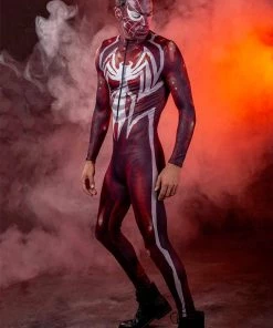 BADINKA Red Spider Costume Bodysuits