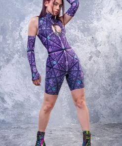 BADINKA Interstellar Keyhole Romper