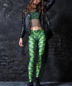 BAD INKA Reptile Leggings