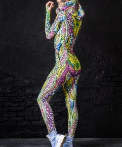 BADINKA Fit-Onesies Aqua Knot Fit Onesie