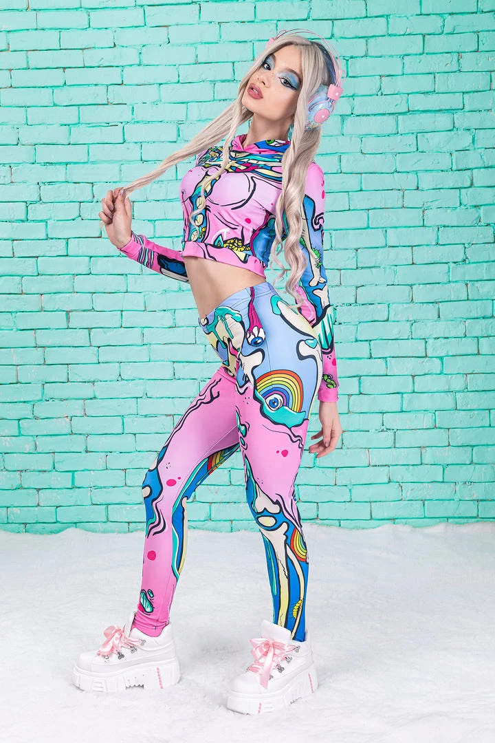 BADINKA Kawaii Pop Art Warm Leggings 5 BADINKA Kawaii Pop Art Warm Leggings