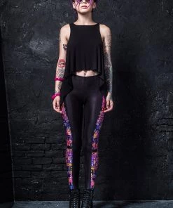 BAD INKA Digital Collapse Leggings