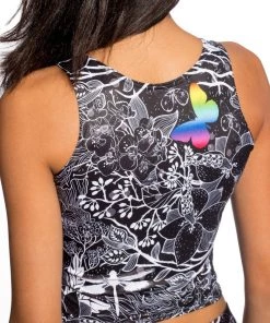 BAD INKA Tops Lost Butterflies Top