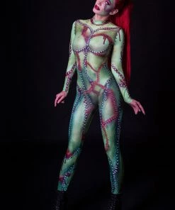 BADINKA Full Bodysuits Frankenstein's Bride Costume