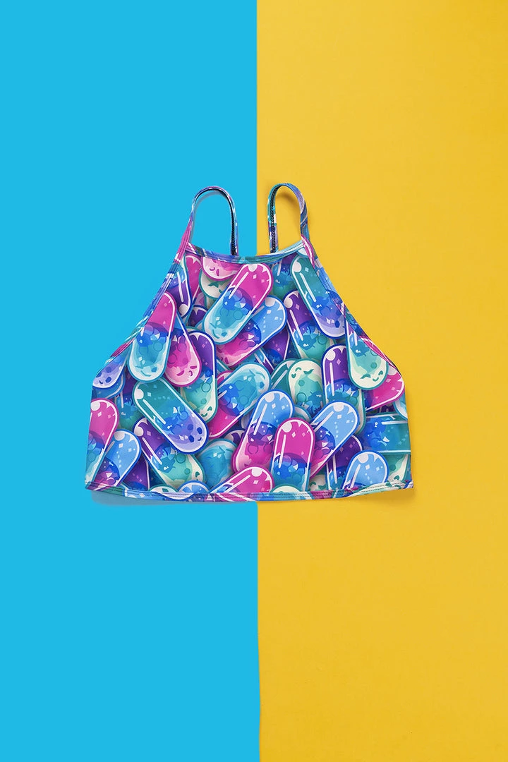 BAD INKA Happy Pillz Crop Top 4 BAD INKA Happy Pillz Crop Top