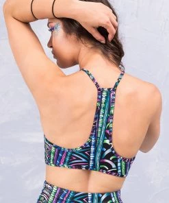 BAD INKA Psy Knot Crop Top
