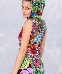 BAD INKA Licking Troll Hooded Top