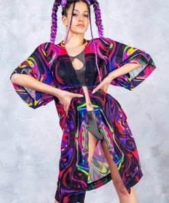 BADINKA Lucid Dream Rave Robe NEW