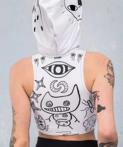 BADINKA Ugley Hooded Zippy Top Tops 8 BADINKA Ugley Hooded Zippy Top Tops