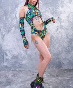 BADINKA Night Elf Cut Out Bodysuit