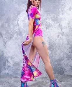 BADINKA RAVE GEAR Candy Flip EZ Maxi Rave Outfit