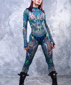 BADINKA Circuit Flow Full Mesh Costume RAVE GEAR