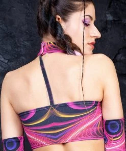 BADINKA Doppler Effekt Pink Tube Top