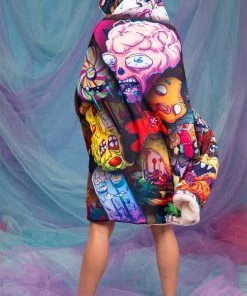 BADINKA Hoodie Blankets Junk Apocalypse Hoodie Blanket