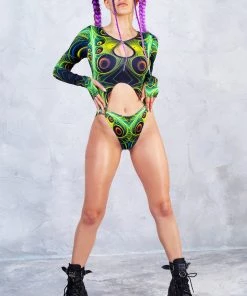 BADINKA Doppler Effekt Ring Bodysuit