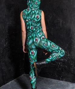 BAD INKA I See You Green Leggings