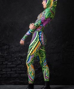 BADINKA RAVE GEAR Psy Birdy Fit Onesie