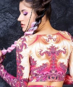 BADINKA NEW Oro Rosado Long Belt Top