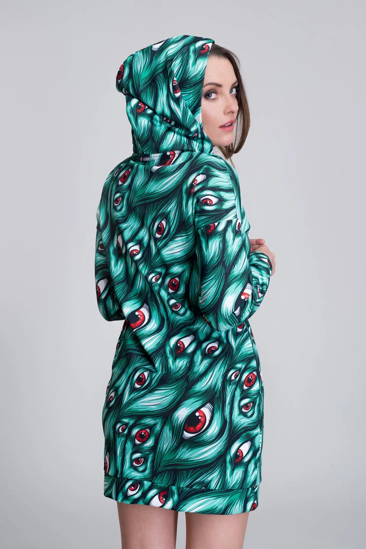 BADINKA I See You Hoodie Green 3 BADINKA I See You Hoodie Green