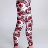 BAD INKA Eyeballz Red Leggings