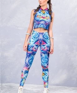 BAD INKA Ice Fractalz Leggings
