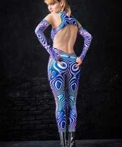 BADINKA Purple Liquid Catsuit 10 BADINKA Purple Liquid Catsuit