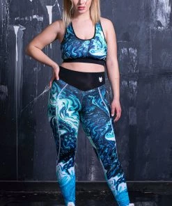 BADINKA High Waist Leggings Earth's Beauty Active Set