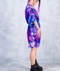 BADINKA Fibonacci Spiral Rave Robe NEW 6 BADINKA Fibonacci Spiral Rave Robe NEW