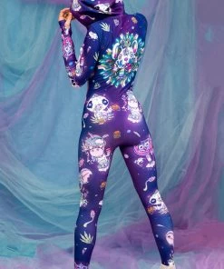 BADINKA Psychotropic Jungle Fit Onesie Fit-Onesies