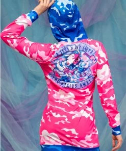 BADINKA Hoodies Camo Hoodie