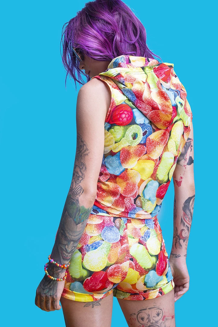 BAD INKA I Need Candy Hooded Top Tops 4 BAD INKA I Need Candy Hooded Top Tops