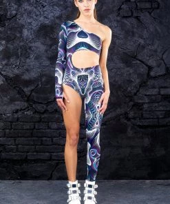 BADINKA Vapor Trance Asymmetrical Costume
