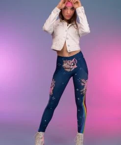 BADINKA Schizo Cat Warm Leggings 10 BADINKA Schizo Cat Warm Leggings