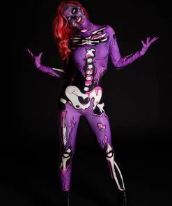BADINKA Purple Pop Art Costume