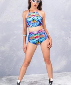 BAD INKA Ice Fractalz Hw Shorts