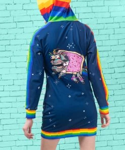 BADINKA Schizo Cat Hoodie (Dark)