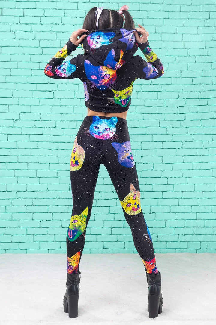 BADINKA Cosmic Kitties Warm Leggings 5 BADINKA Cosmic Kitties Warm Leggings