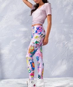 BADINKA Pink Rabbidelic Leggings
