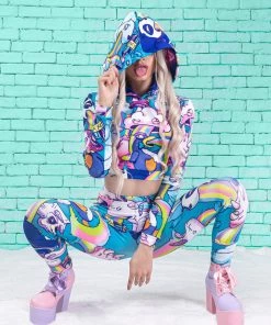 BAD INKA SICK OF YOU HOODED TOP Hoodies