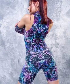 BADINKA Astral Side Keyhole Romper RAVE GEAR