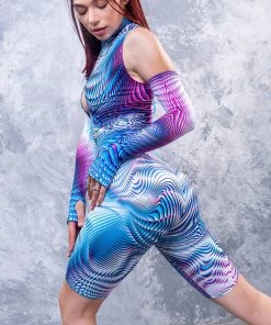 BADINKA RAVE GEAR Mobius Trip Keyhole Romper