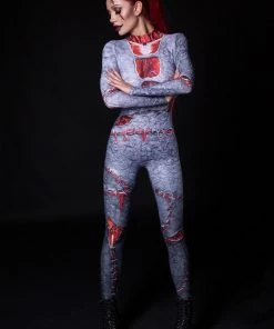 BADINKA Fossilized Zombie Costume Full Bodysuits 10 BADINKA Fossilized Zombie Costume Full Bodysuits